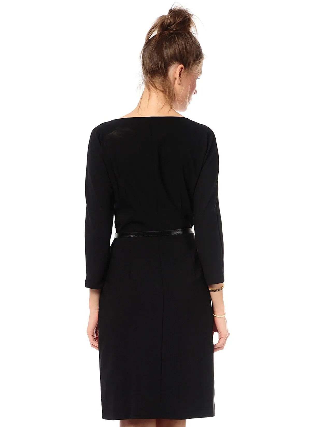 13530 Black Pencil Dress
