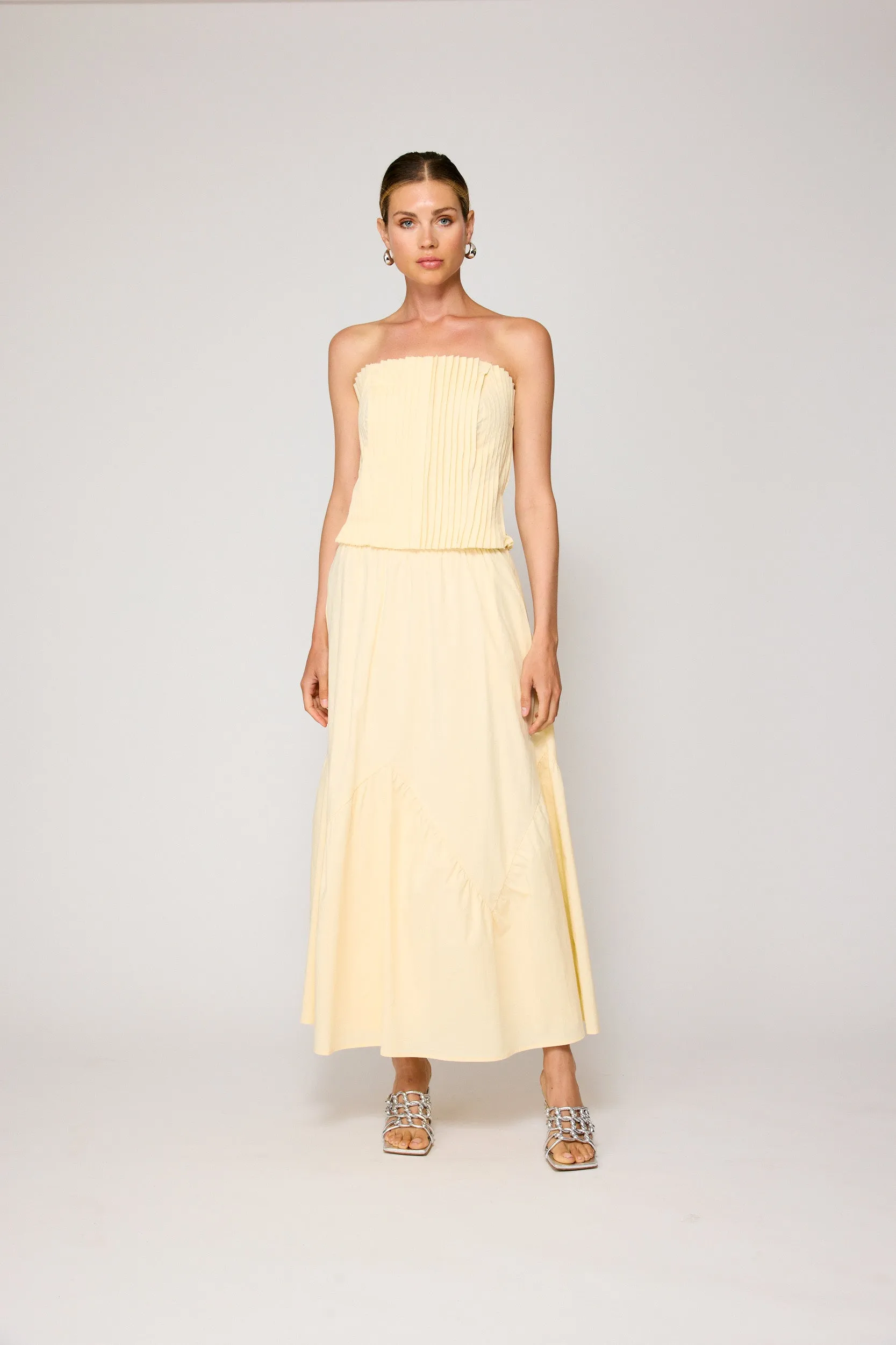 ABBOTT PLEATED TUBE TOP