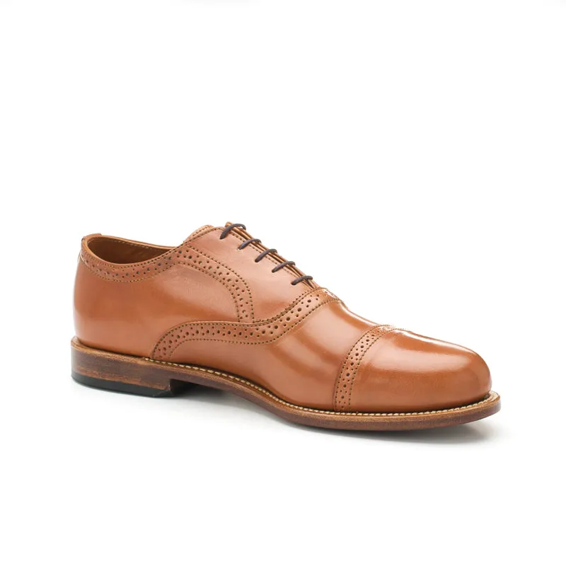 Bartlett Oxford - Caramel Shell Cordovan