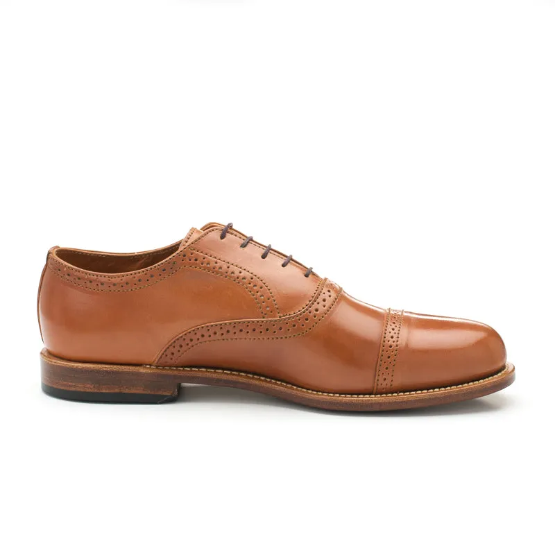 Bartlett Oxford - Caramel Shell Cordovan
