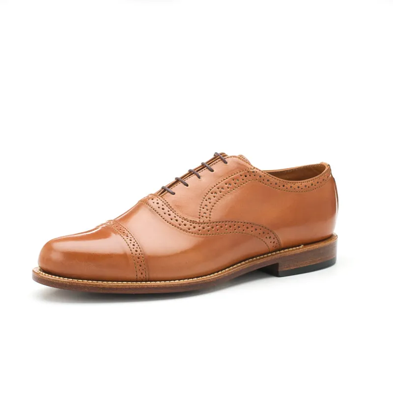 Bartlett Oxford - Caramel Shell Cordovan