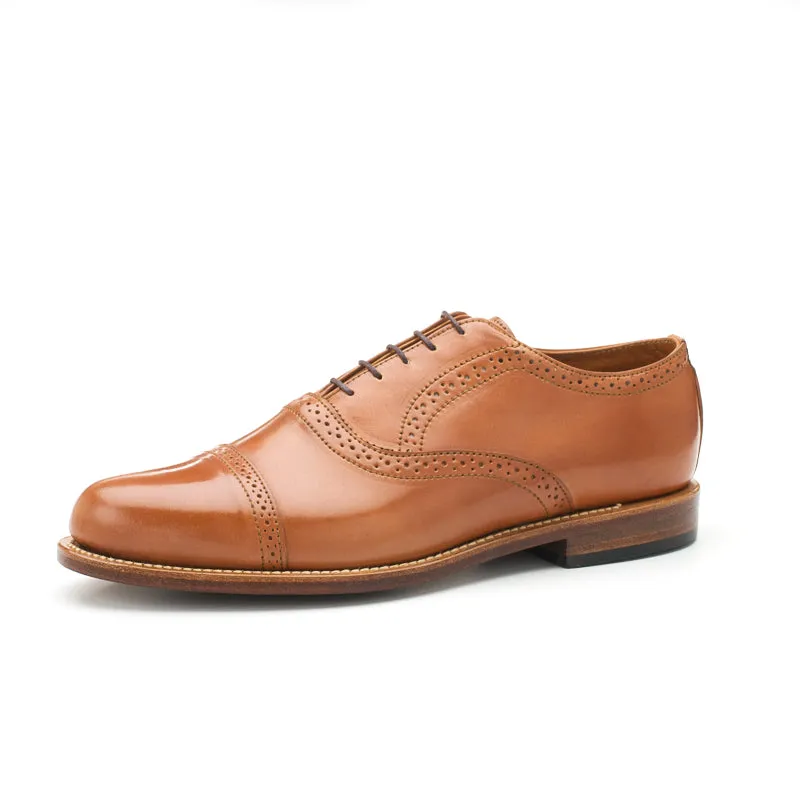 Bartlett Oxford - Caramel Shell Cordovan