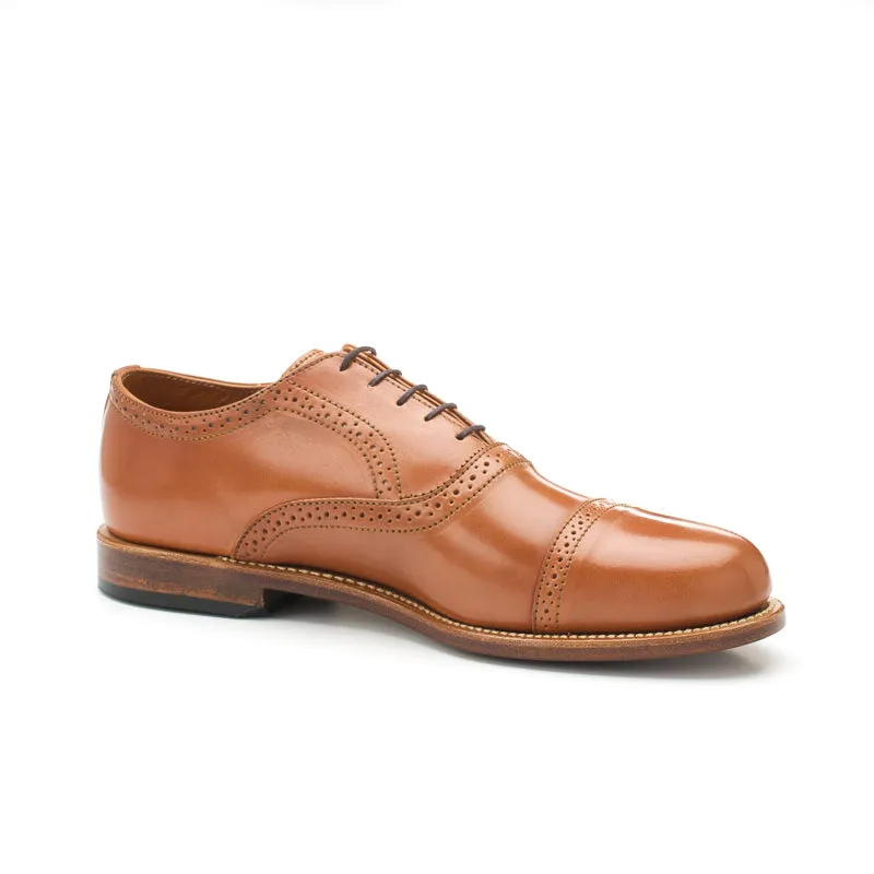 Bartlett Oxford - Caramel Shell Cordovan