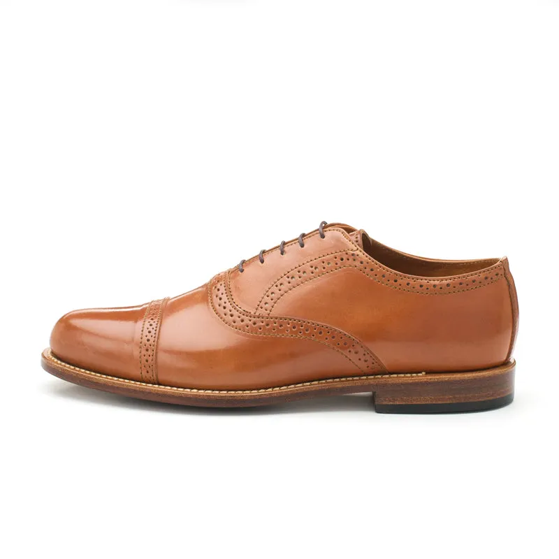 Bartlett Oxford - Caramel Shell Cordovan