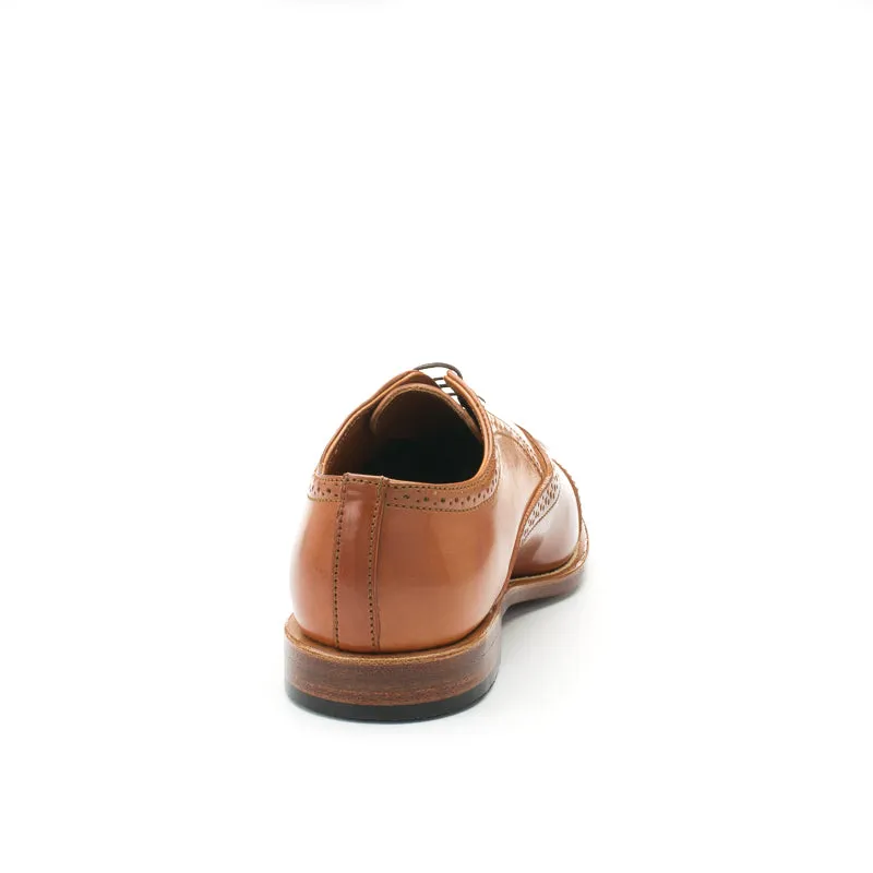 Bartlett Oxford - Caramel Shell Cordovan