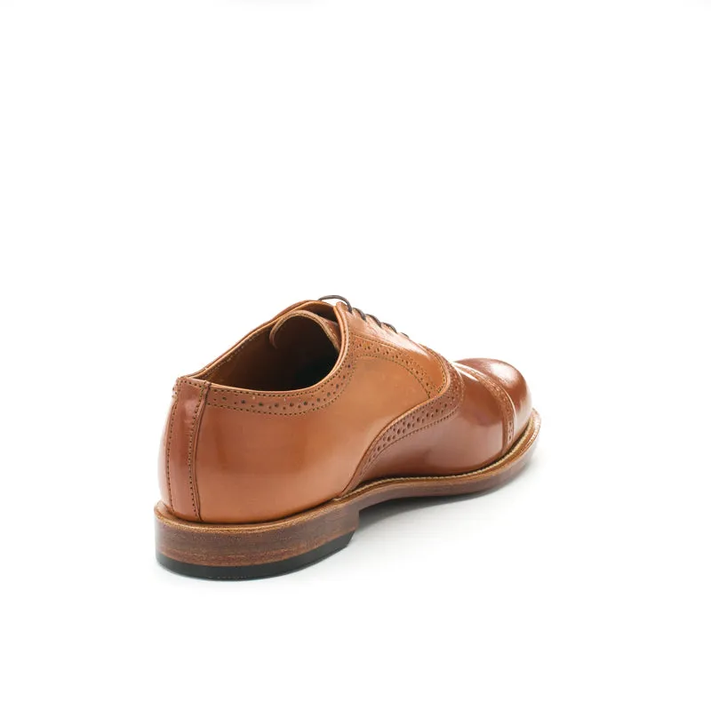 Bartlett Oxford - Caramel Shell Cordovan
