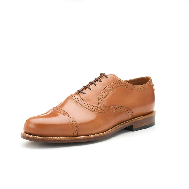 Bartlett Oxford - Caramel Shell Cordovan