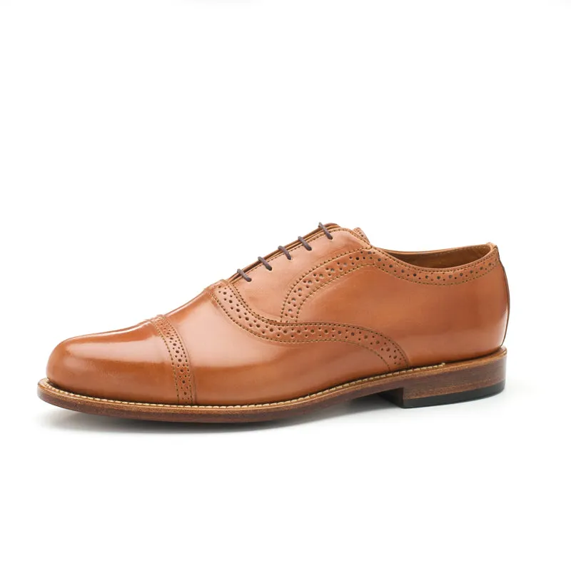 Bartlett Oxford - Caramel Shell Cordovan