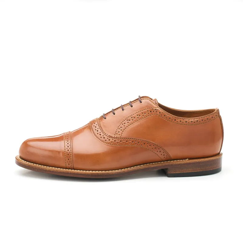 Bartlett Oxford - Caramel Shell Cordovan