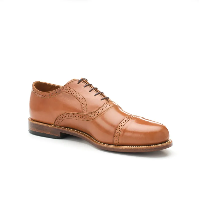Bartlett Oxford - Caramel Shell Cordovan
