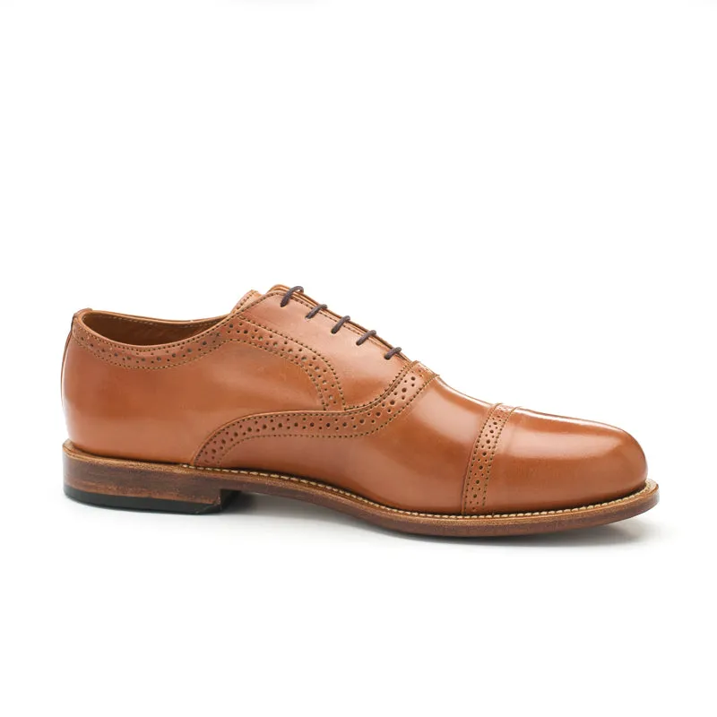 Bartlett Oxford - Caramel Shell Cordovan