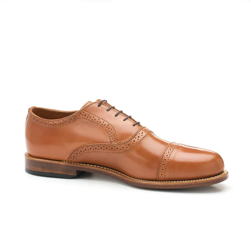 Bartlett Oxford - Caramel Shell Cordovan