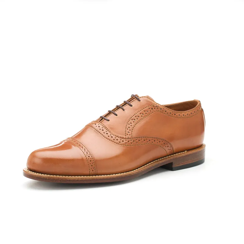 Bartlett Oxford - Caramel Shell Cordovan