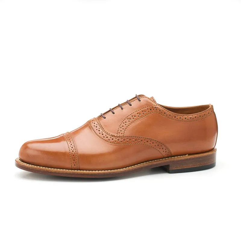 Bartlett Oxford - Caramel Shell Cordovan