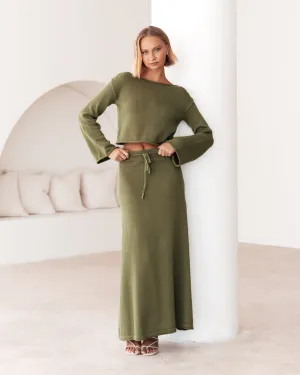 Cora Knit Maxi Skirt
