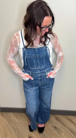 Crop Straight Overalls