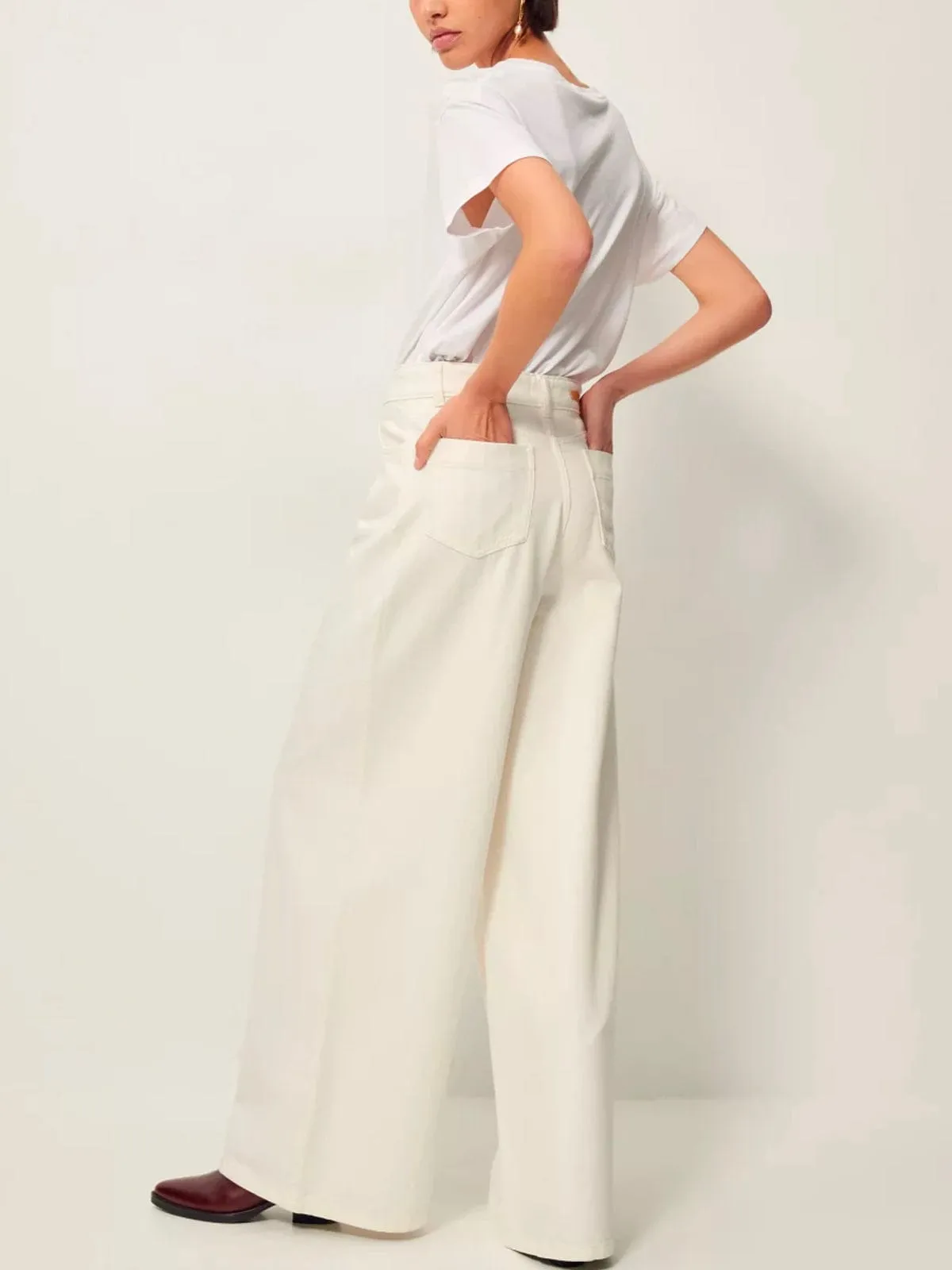 Dalt Denim Jeans - White
