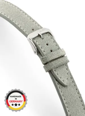 Franklin - Stone Grey - Genuine Suede