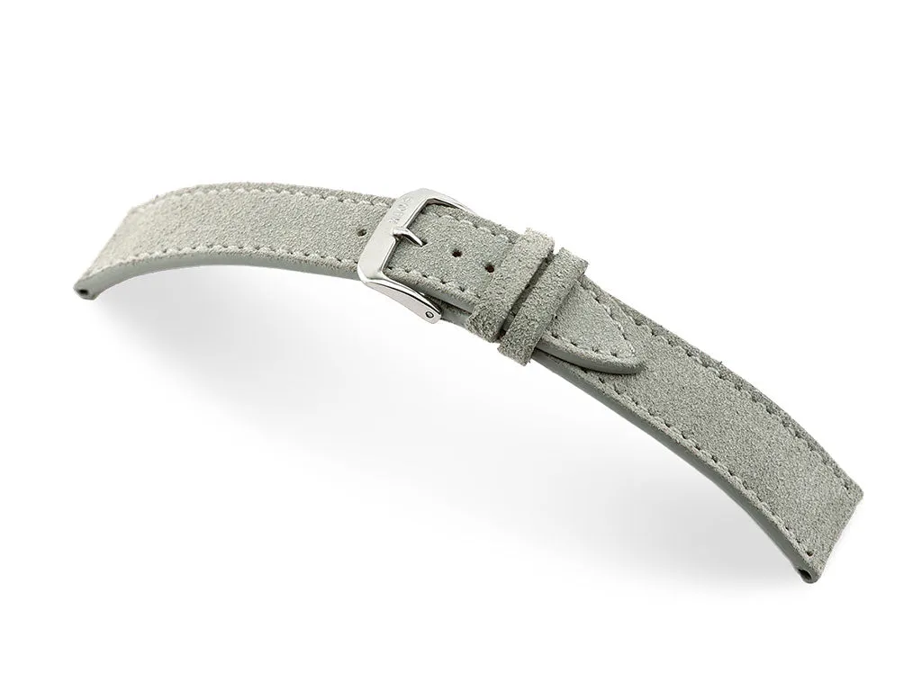 Franklin - Stone Grey - Genuine Suede