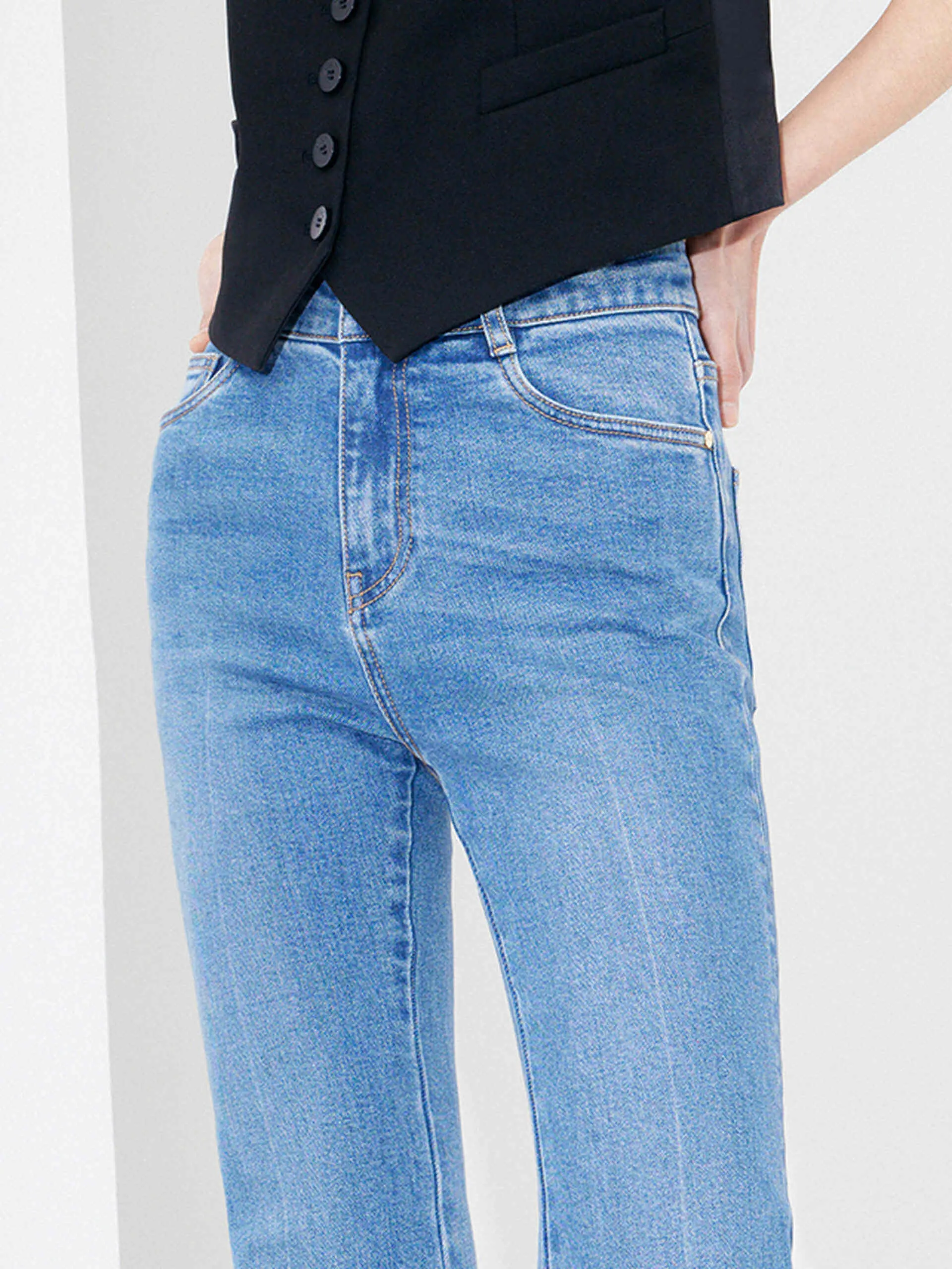 Full Length Flared Jeans
