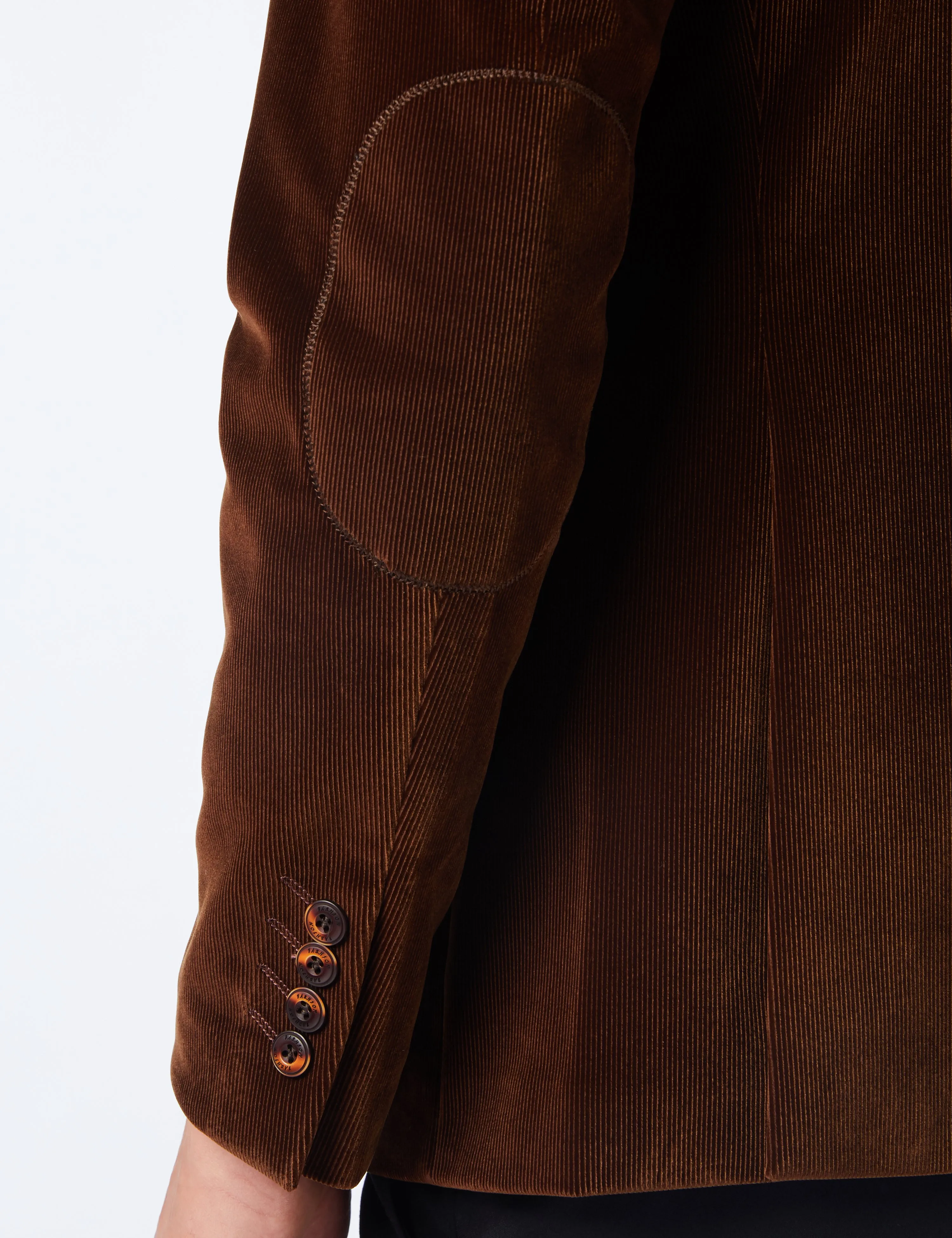 MATTHEW - Brown Corduroy Blazer Jacket