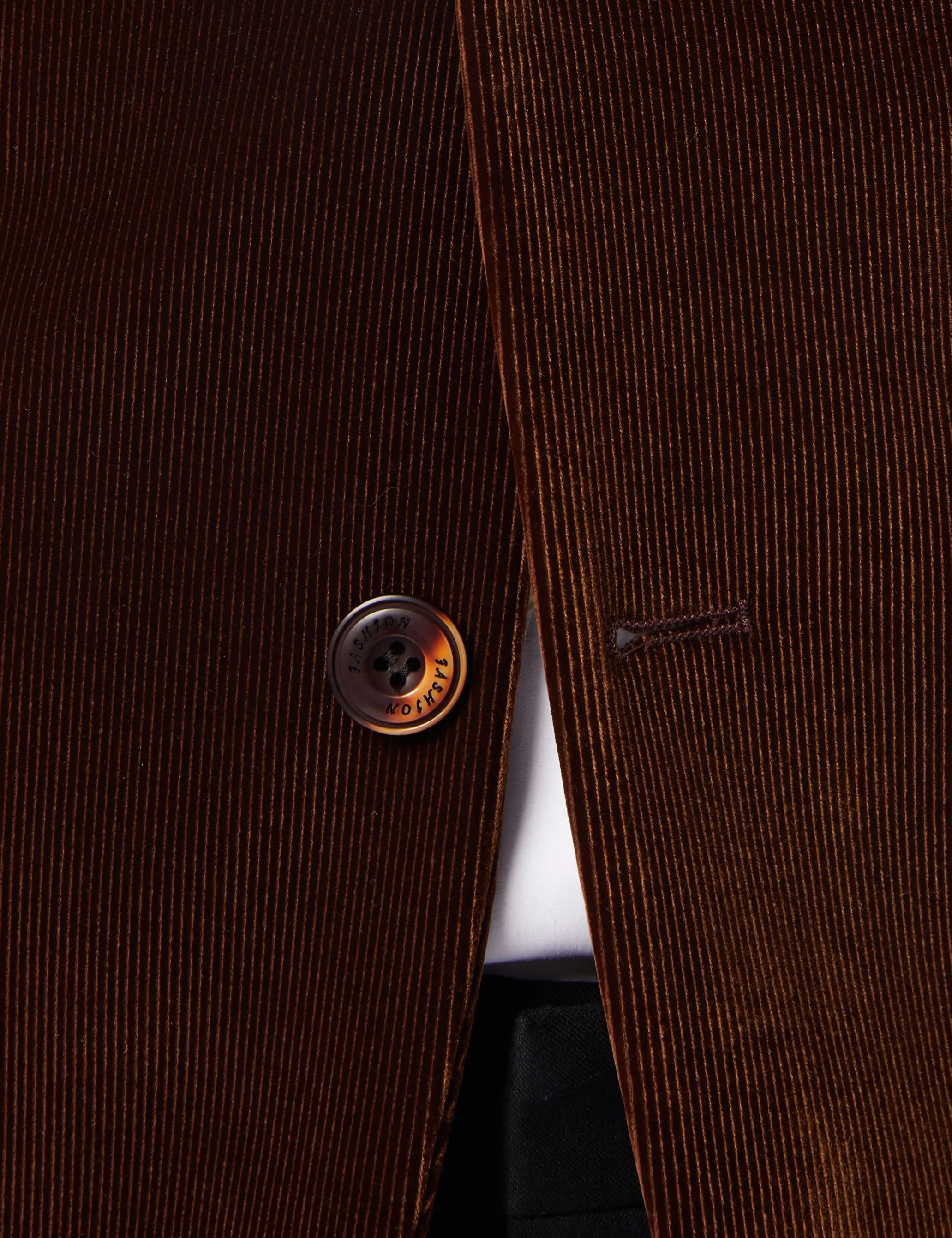 MATTHEW - Brown Corduroy Blazer Jacket