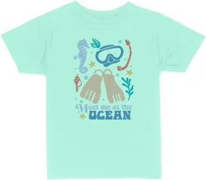 Meet Me at The Ocean Toddler Kids T-Shirt