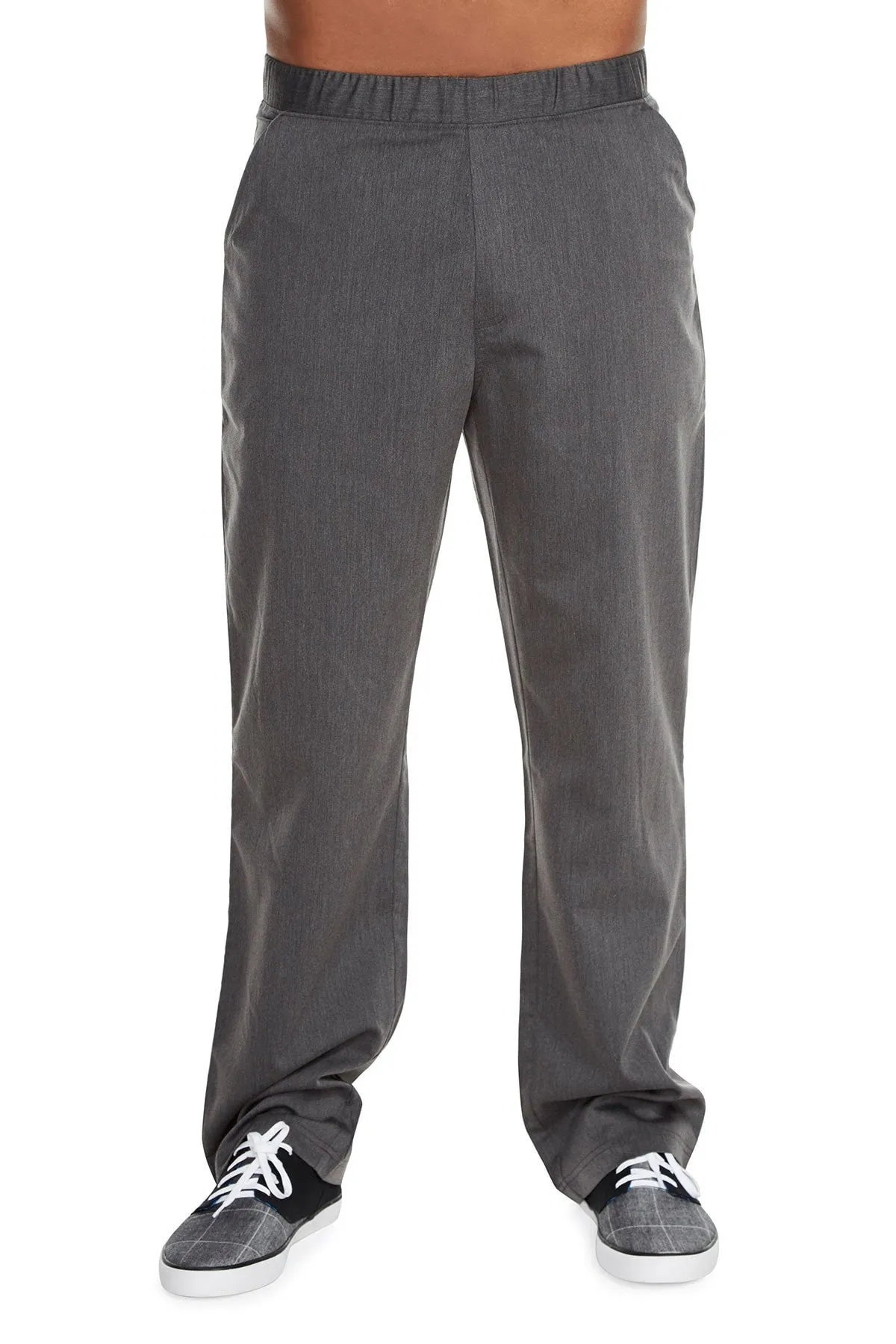 Men's "Scrub Slack" Pant - Heather Graphite