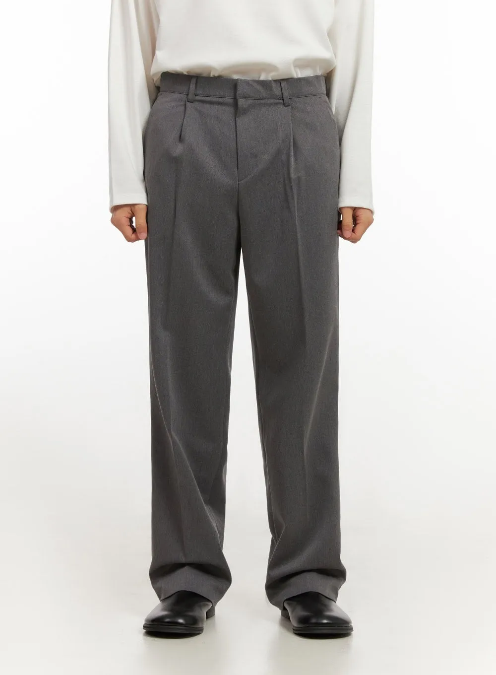 Men's Tailored Wide-Fit Slacks ID406