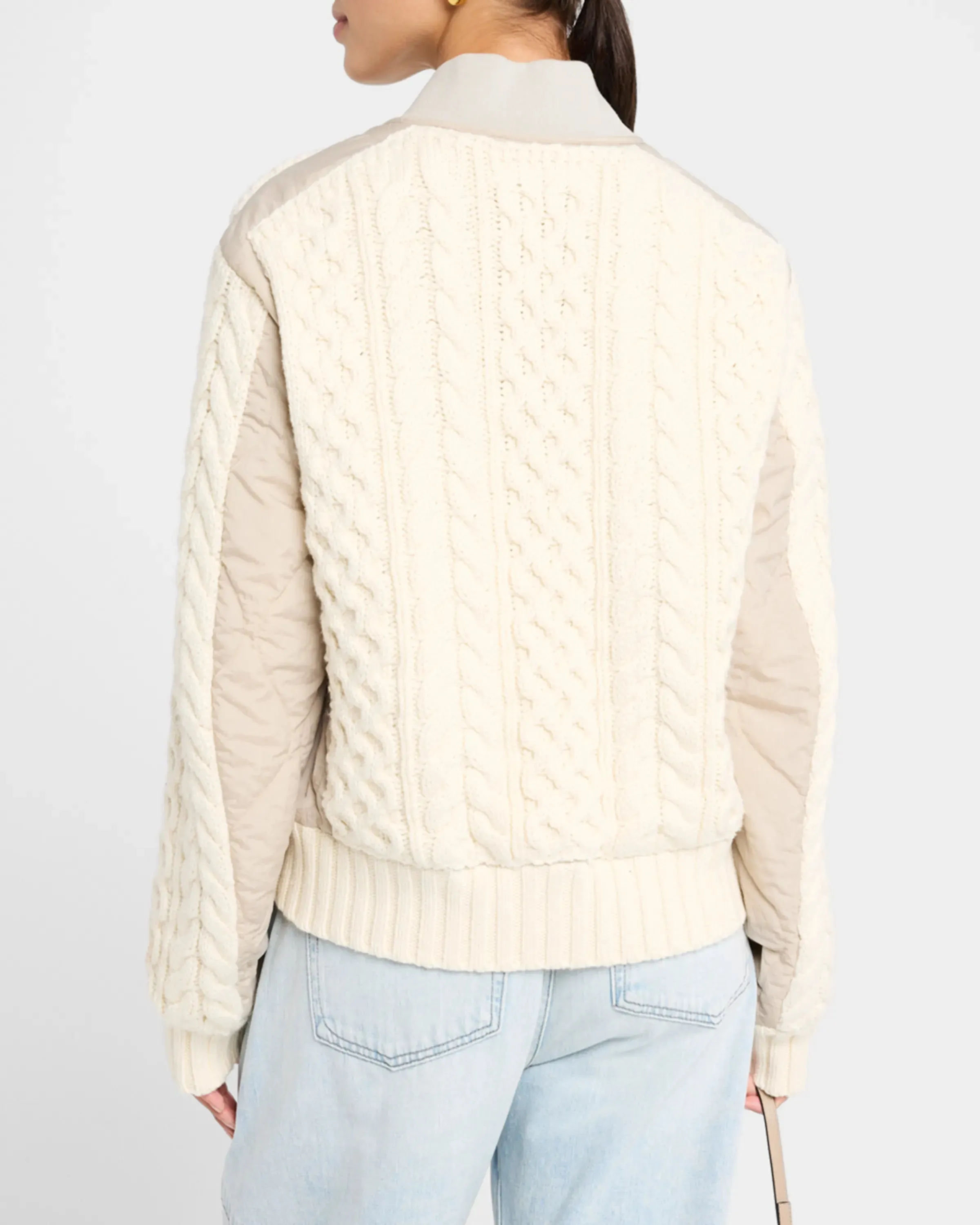 RAG & BONE MANSTON MIXED MEDIA BOMBER