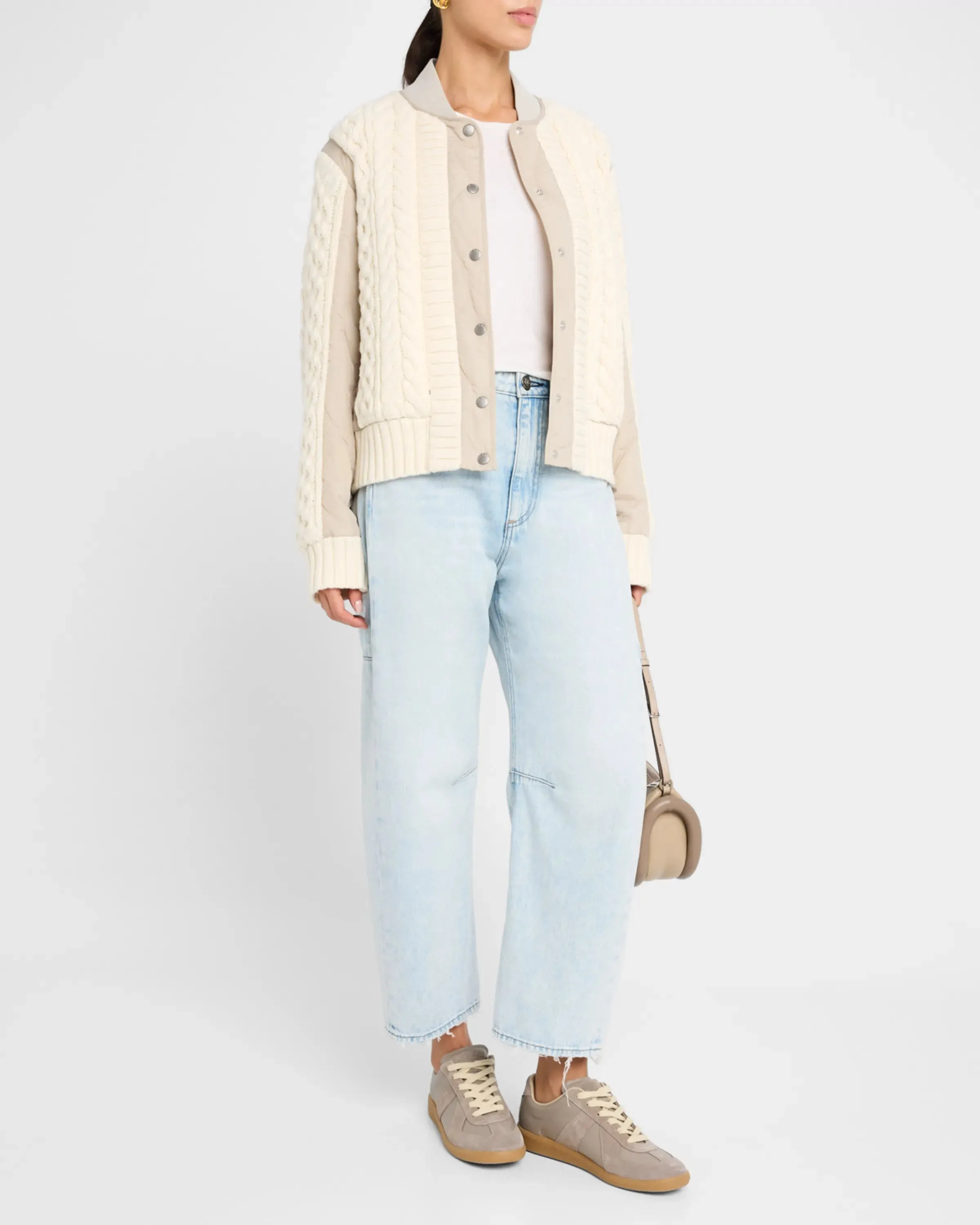 RAG & BONE MANSTON MIXED MEDIA BOMBER
