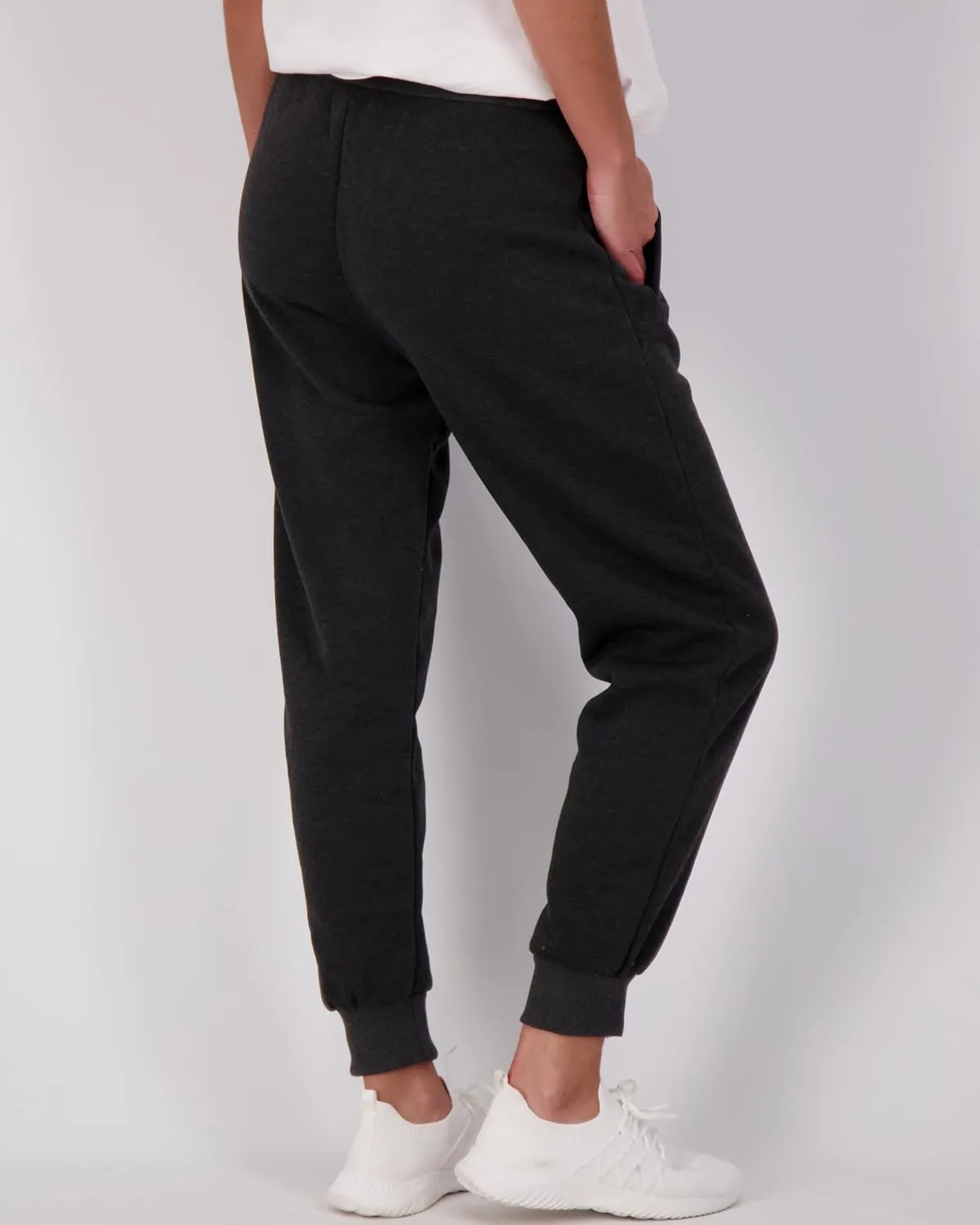 Real Essentials 3 Pack: Women's Ultra-Soft & Warm Fleece Joggers Sweatpants with Pocket (Available in Plus Size)