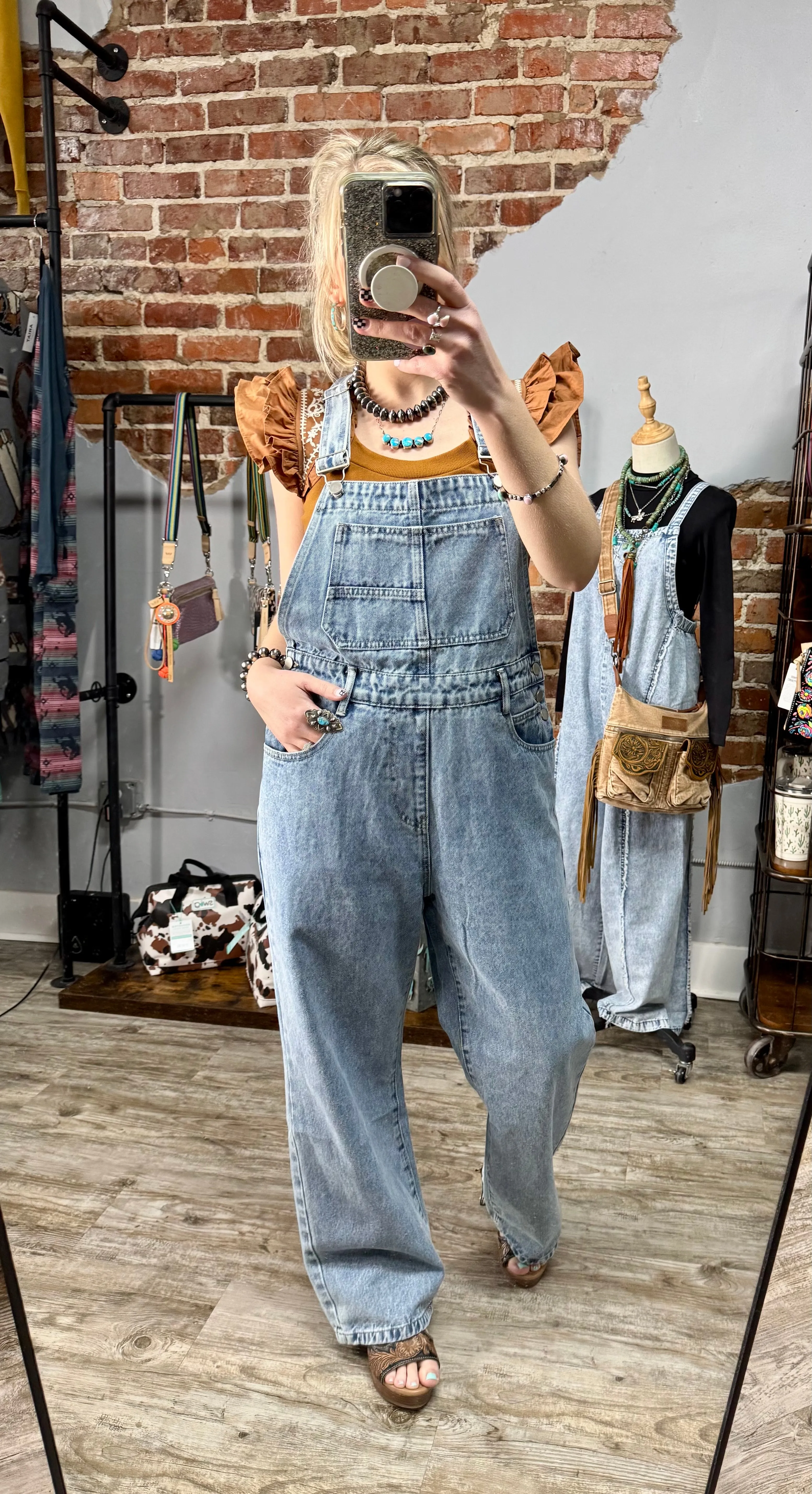 The Denim Overalls