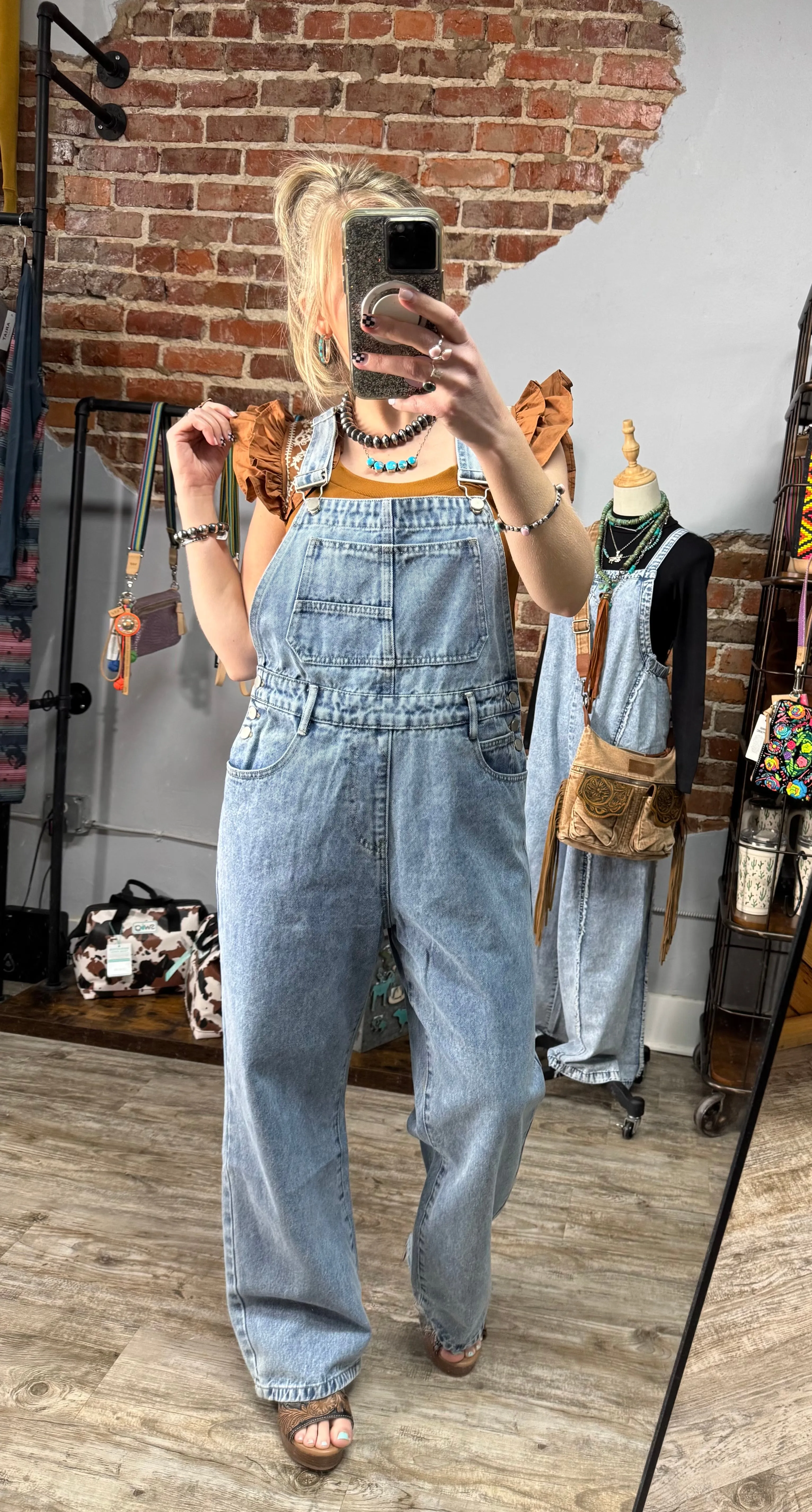 The Denim Overalls