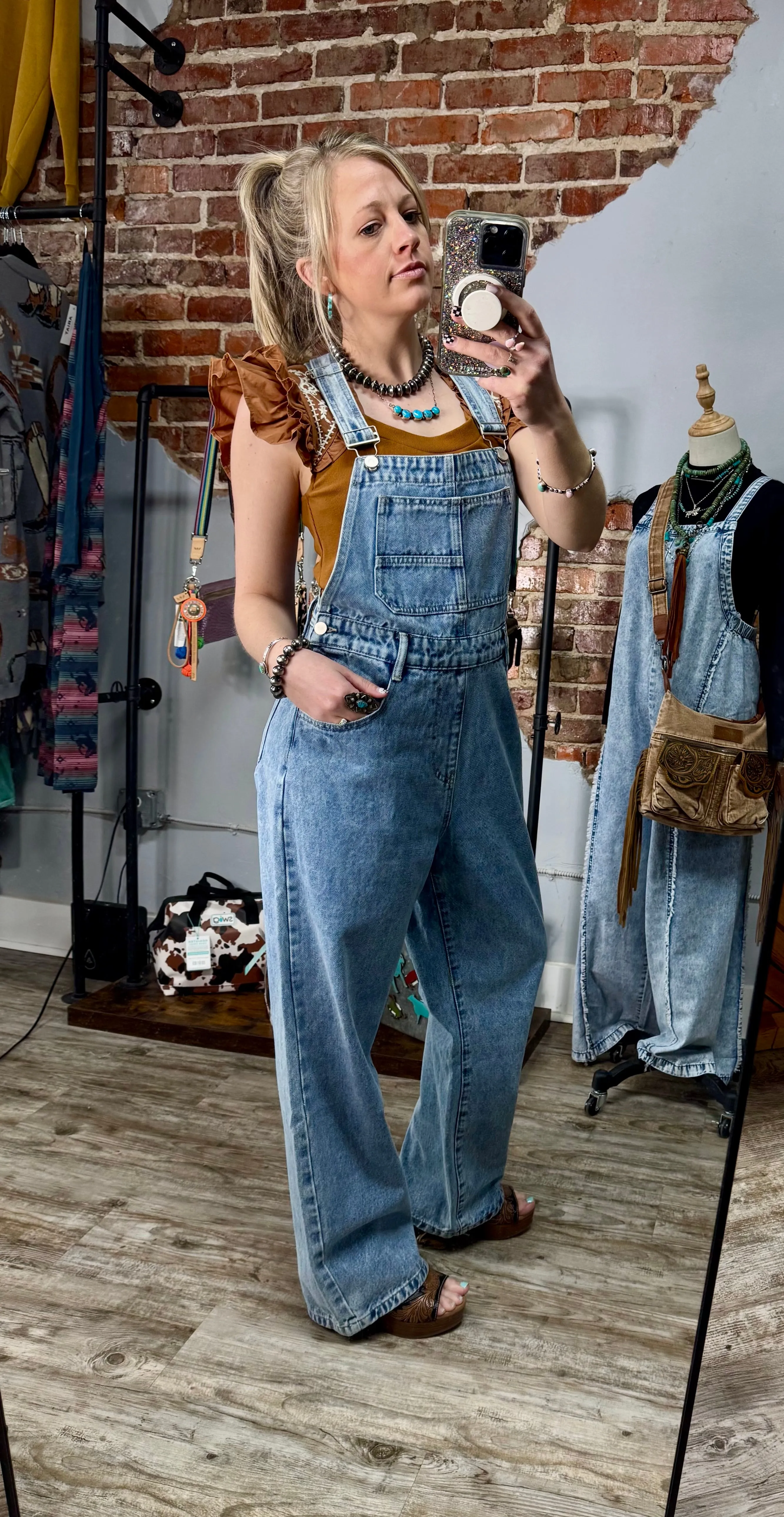 The Denim Overalls
