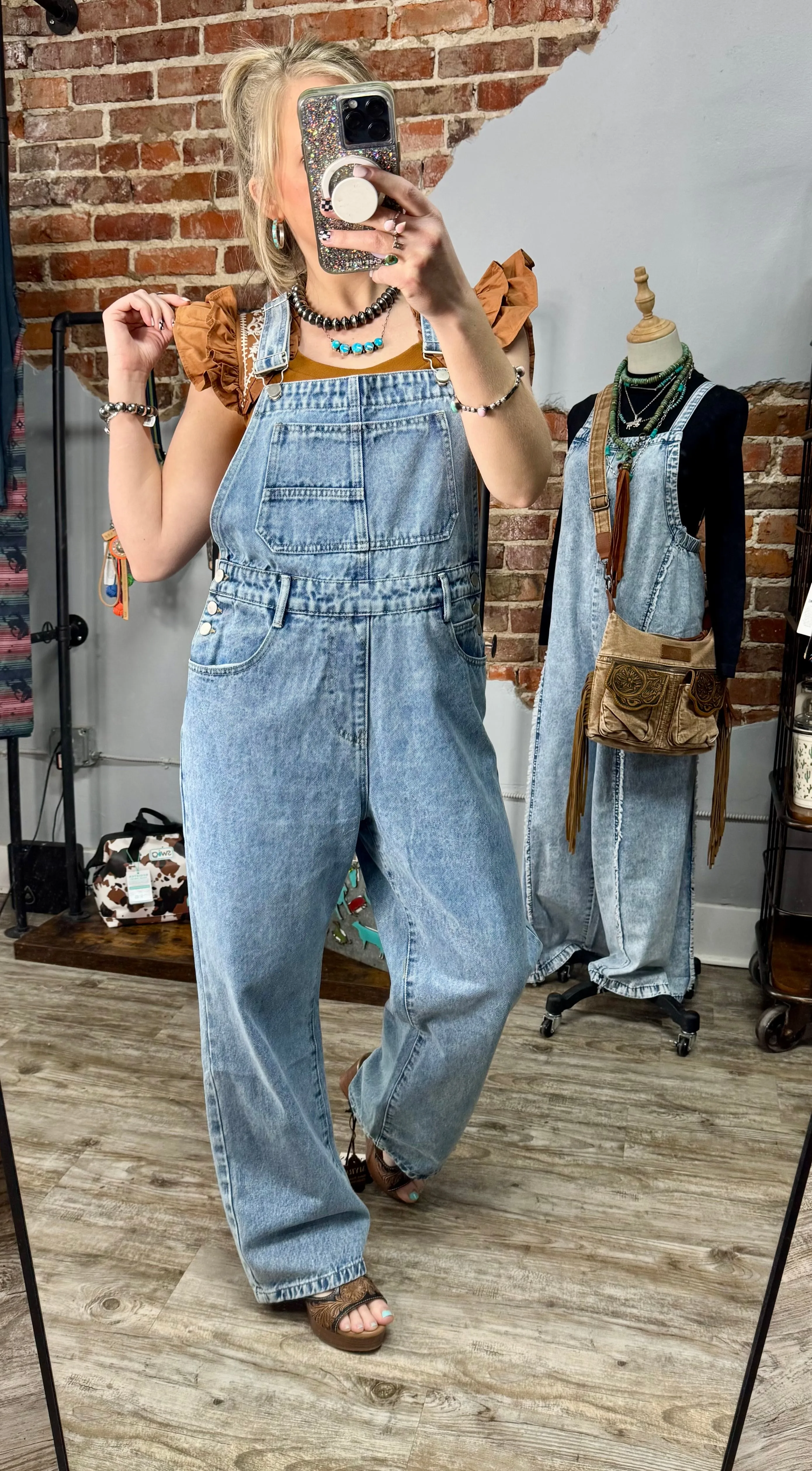 The Denim Overalls