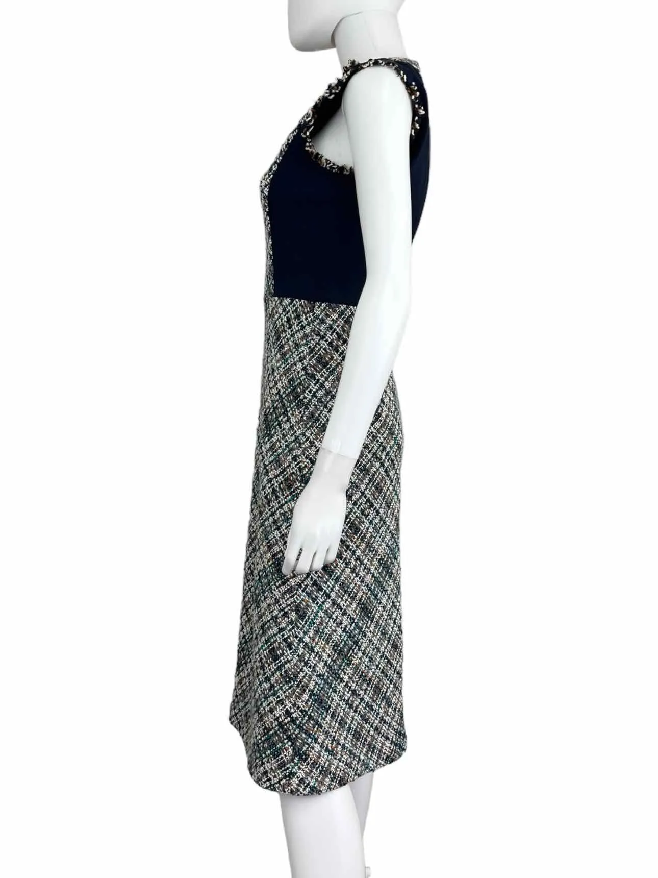 TORY BURCH NWT Autumn Tweed Pencil Dress Size 0