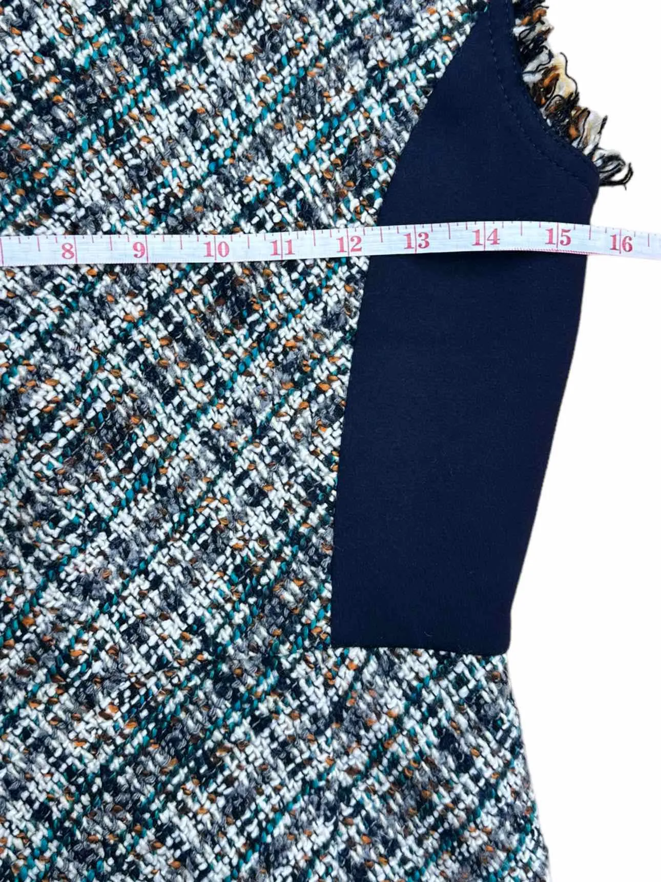 TORY BURCH NWT Autumn Tweed Pencil Dress Size 0