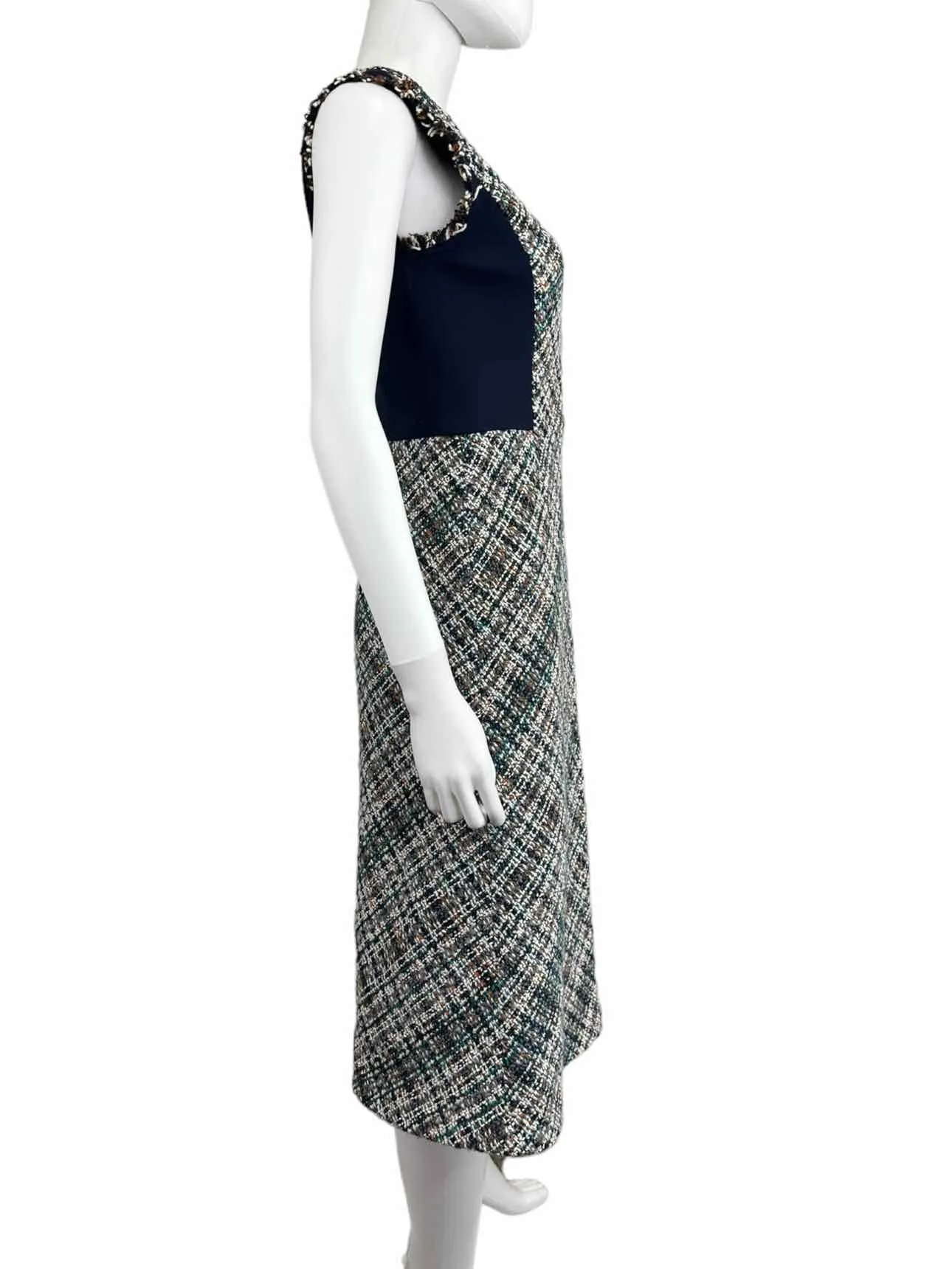 TORY BURCH NWT Autumn Tweed Pencil Dress Size 0