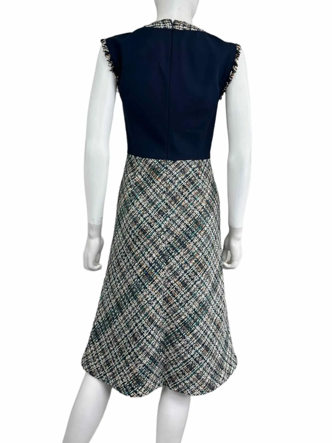 TORY BURCH NWT Autumn Tweed Pencil Dress Size 0