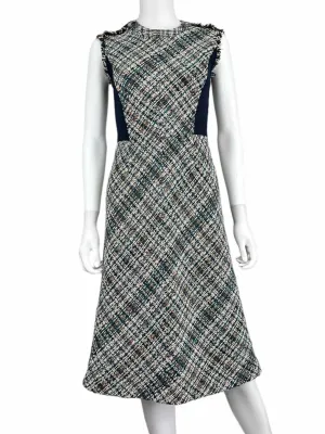 TORY BURCH NWT Autumn Tweed Pencil Dress Size 0