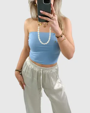 Tube Top Baby Blue