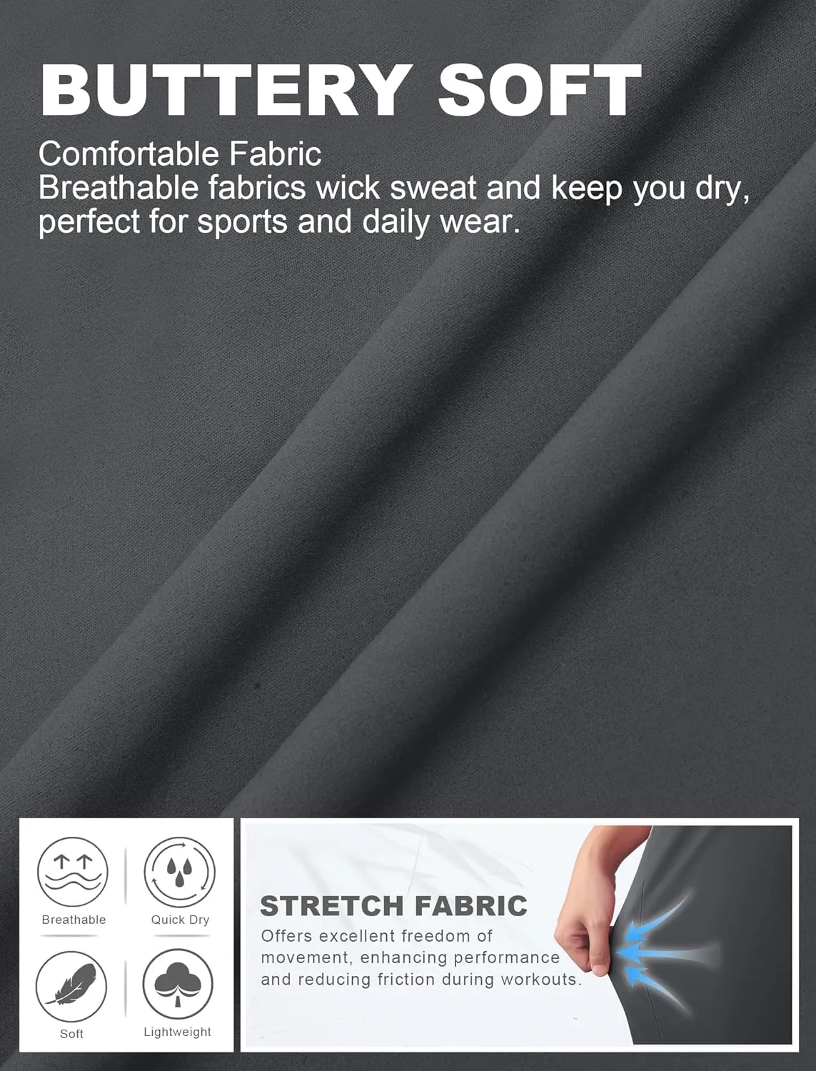 Women's Joggers Pants with Zipper Pockets High Waisted Athletic Drawstring Sweatpants for Lounge Workout Jogging 2024